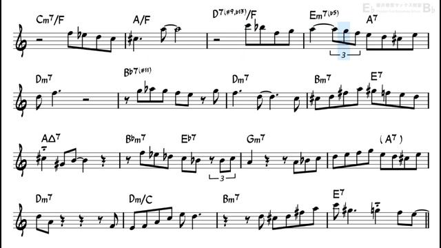 Dolphin Dance - Easy Solo Example for Tenor Sax смотреть онлайн