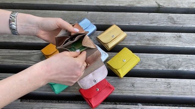 Кошелек ПУХЛЯШ натуральная кожа. смотреть онлайн