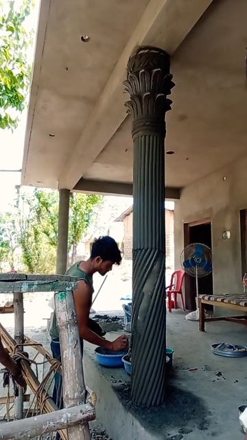 pillar design cemented pop#viral #youtubeshorts #shortvideo #shorts смотреть онлайн