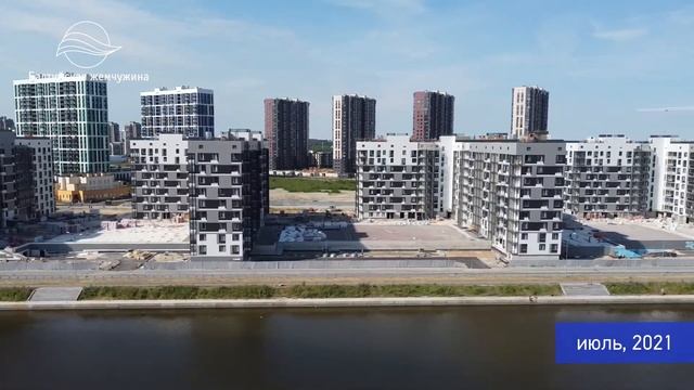 ЖК "Жемчужная гавань", ход строительства, июль 2021 года смотреть онлайн