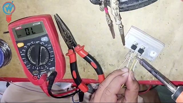 Make Inverter Of 13005 Transistor
