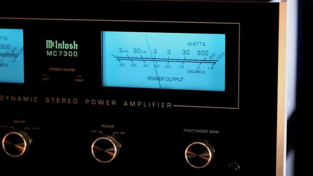 Mcintosh MC-7300 Amplifier.mov