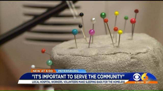 Volunteers Sew Sleeping Bags for the Homeless in Virginia смотреть онлайн