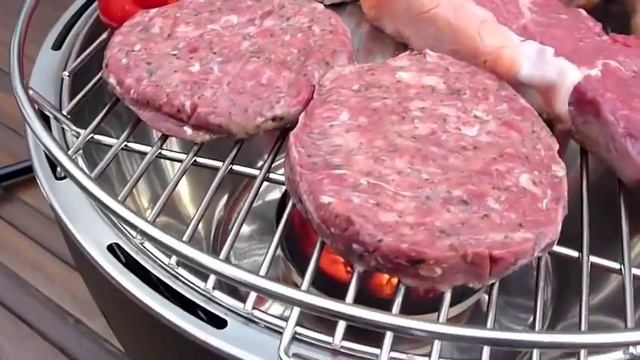 לוטוס גריל - מנגל פחמים ללא עשן LOTUS GRILL смотреть онлайн