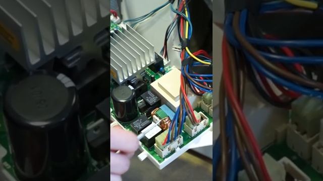 Ремонт модуля стиральной машины с сушкой