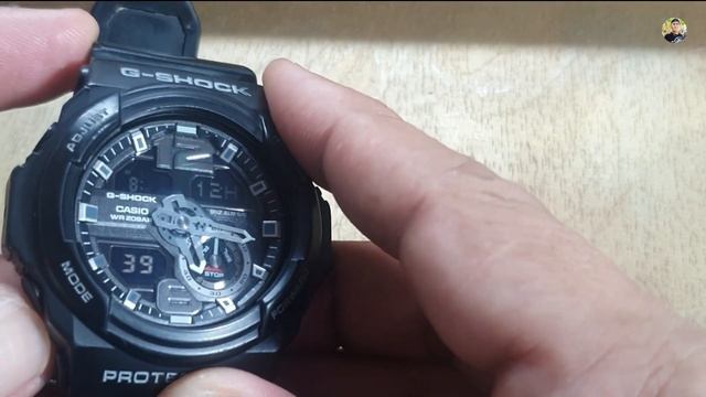 G-SHOCK CASIO 5357, HOW TO SET TIME MANUALLY.