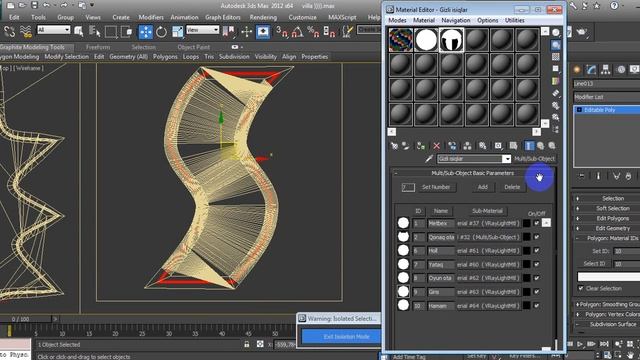 3Ds Max House make tutorial by Murad Rzayev from Azerbaijan ( PART 10) смотреть онлайн