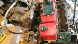 Turbocharging cummins 3.9  Finally done Turning a 4B into a 4BT