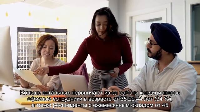 Из-за кондиционеров с коллегами ссорится 31% офисных работников смотреть онлайн