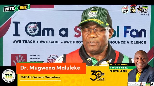 Dr. Mugwena Maluleke - SADTU GS, explaining why workers should vote for the ANC - ISIZULU LANGUAGE смотреть онлайн