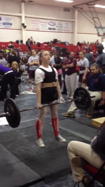 West Monroe High School Powerlifting - 195 Deadlift Attempt смотреть онлайн