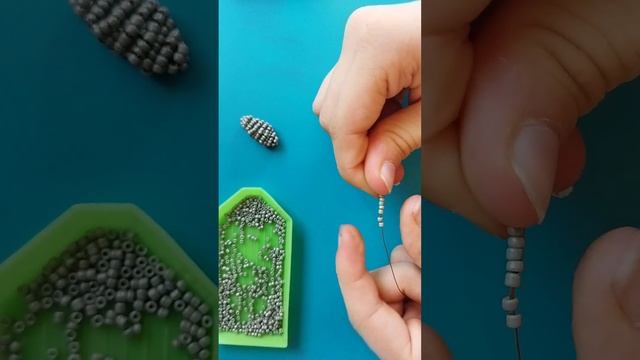 Тихоходка из бисера 🔬🔬🔬
