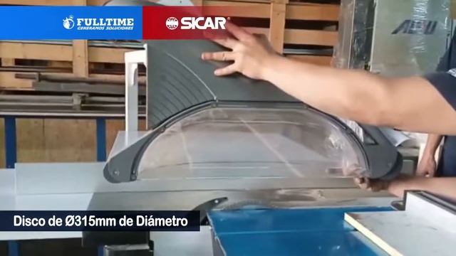 Fulltime - Escuadradora Sicar, Modelo SEGA 315