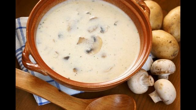 Грибний крем-суп за французьким рецептом смотреть онлайн