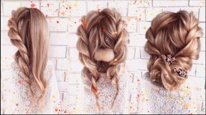 Как Сделать Низкий Пучок на Двух Прядях | Пошаговый Урок