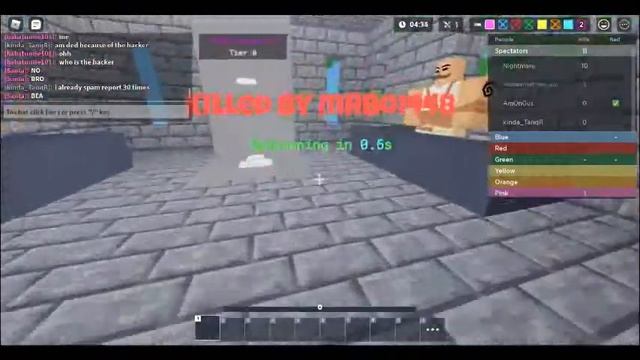 I think he spent robux on that account so pls mods ban him смотреть онлайн