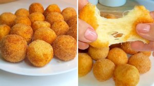 ГОТОВЛЮ КАЖДЫЙ ДЕНЬ И НЕ НАДОЕДАЕТ😍 [Как сделать Сырные шарики] Рецепт. Что приготовить?