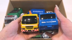 Экстренный тест на вождение с машинками обслуживания «мусоровоз» по склонам!