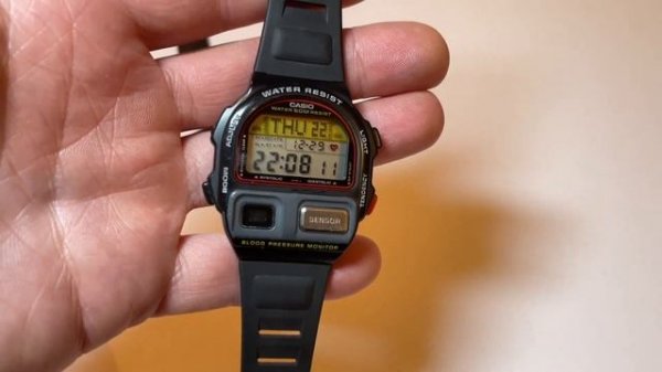 Inside the Vintage Casio BP-100: The 90s Blood Pressure Monitor Watch!