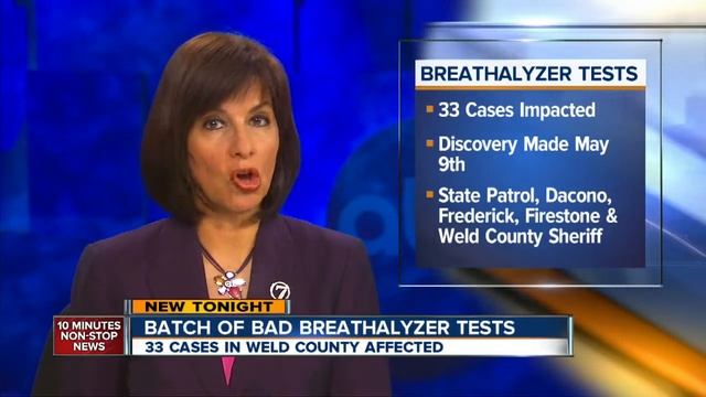 Breathalyzer calibration issue affects 33 cases смотреть онлайн