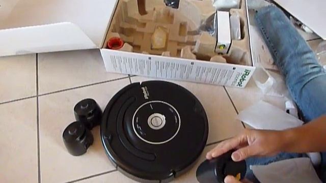 iRobot581_unpacking.MOV смотреть онлайн