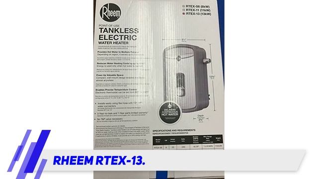 Rheem RTEX-13 Review смотреть онлайн