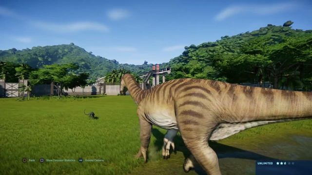 Jurassic World Evolution: Proceratosaurus vs Edmontosaurus (Base Genome) смотреть онлайн
