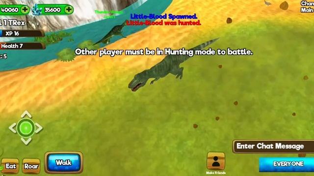 Dino World Online: T-Rex time! смотреть онлайн