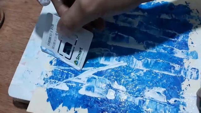 simple and quick acrylic painting - trees and a deer смотреть онлайн