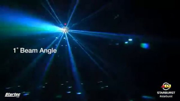 American DJ Starburst RGBWA LED Mirror Ball Effect Light