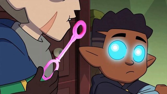 Hunter Wholesomely Blowing Bubbles For 5 Seconds 😊