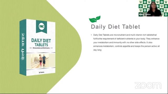 IMC Daily Diet Tablets: A Multi Nutrient Product
