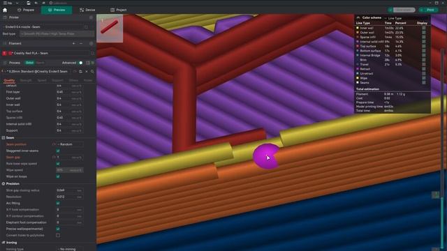 OrcaSlicer SEAM Setting