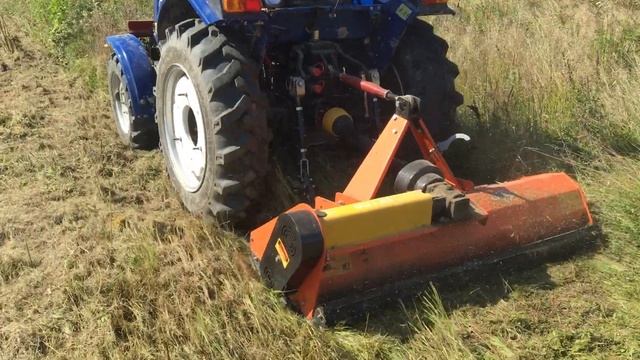 ДТЗ 5244 HPX & мульчер CHRONIMO FME155 смотреть онлайн