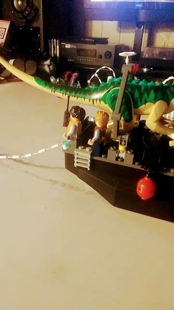 Jurassic Park dino boat#dinosaur #legojurassic #lego смотреть онлайн