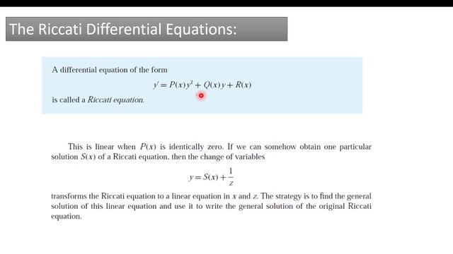 5-Bernoulli and Riccati differential equations-Dr. Noureldin смотреть онлайн