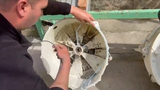 Сборка бака стиральной машины автомат без герметика и клея смотреть онлайн