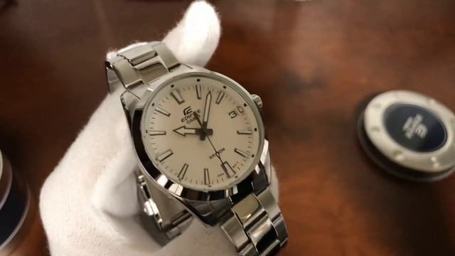 Unboxing Casio Edifice EFV100D-7AV Watch EFV-100D-7AV смотреть онлайн