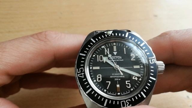 Vostok Amphibia Watch Review SE 020B38 ($120) смотреть онлайн