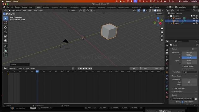 How to Export Video in Blender in MP4 Video Format смотреть онлайн