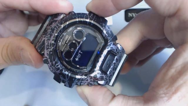 Casio G Shock Polarized Marble Black 6900 Watch GDX6900PM-1 смотреть онлайн