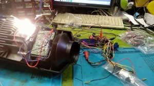 Eberspacher Airtronic D4 запуск на столе.