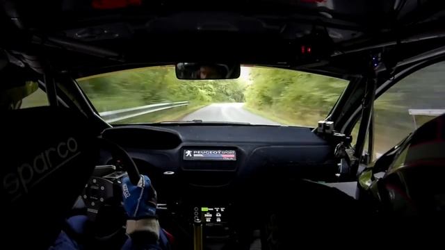 Rally di Roma Capitale: Peugeot 208 T16 e Andreucci - Shakedown смотреть онлайн