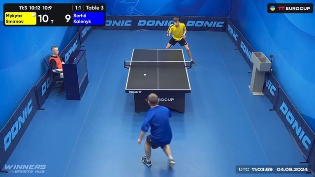 12:50 Mykyta Smirnov - Serhii Kalenyk 04.06.2024 TT Euro.Cup Ukraine Master. TABLE 3 смотреть онлайн