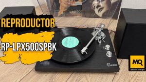 Обзор винилового проигрывателя Reproductor RP-LPX500SPBK