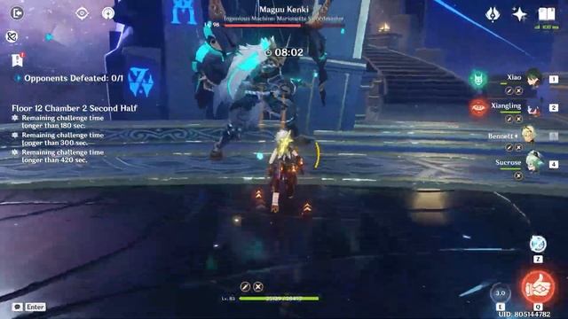 C0 Eula & C0 Xiao Double Pyro Team F2P (9 stars) Spiral Abyss 2.7 Floor 12 | Genshin Impact смотреть онлайн