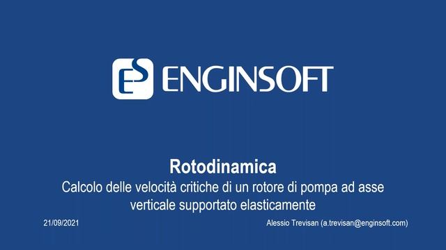 Produrre pompe efficienti, affidabili e di qualità grazie alla simulazione смотреть онлайн