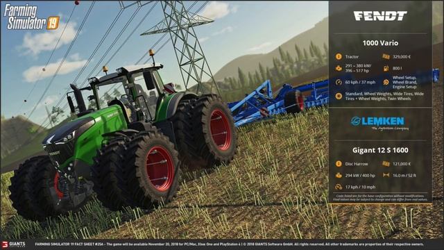 JOHN DEERE, ROPA, & FENDT! | Fact Sheet Friday | FS19 (4K) смотреть онлайн