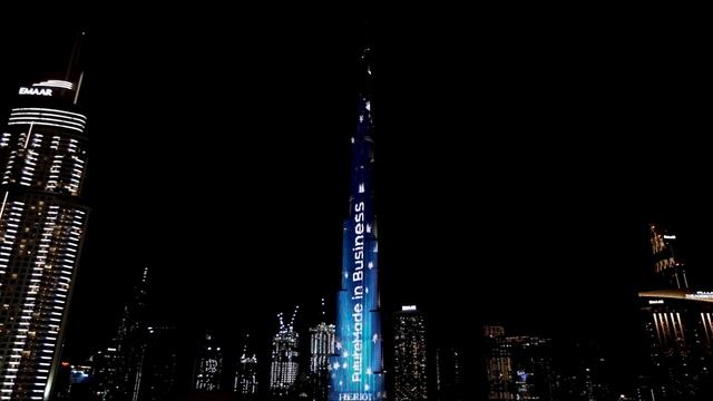 Heriot-Watt University Historic Moment - Burj Khalifa смотреть онлайн