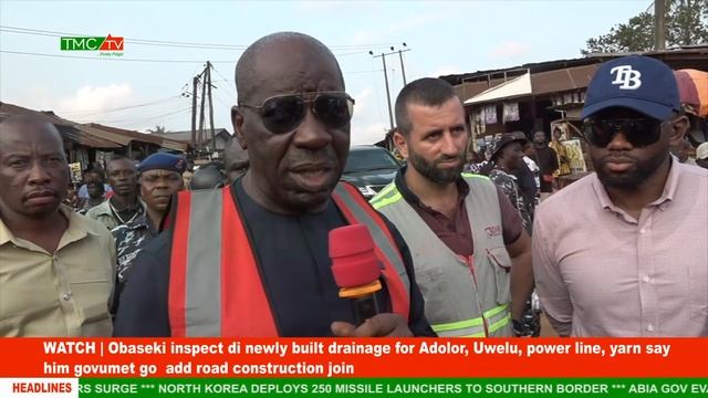 Obaseki inspect di newly built drainage for Adolor, Uwelu, power line, say road construction go joi смотреть онлайн